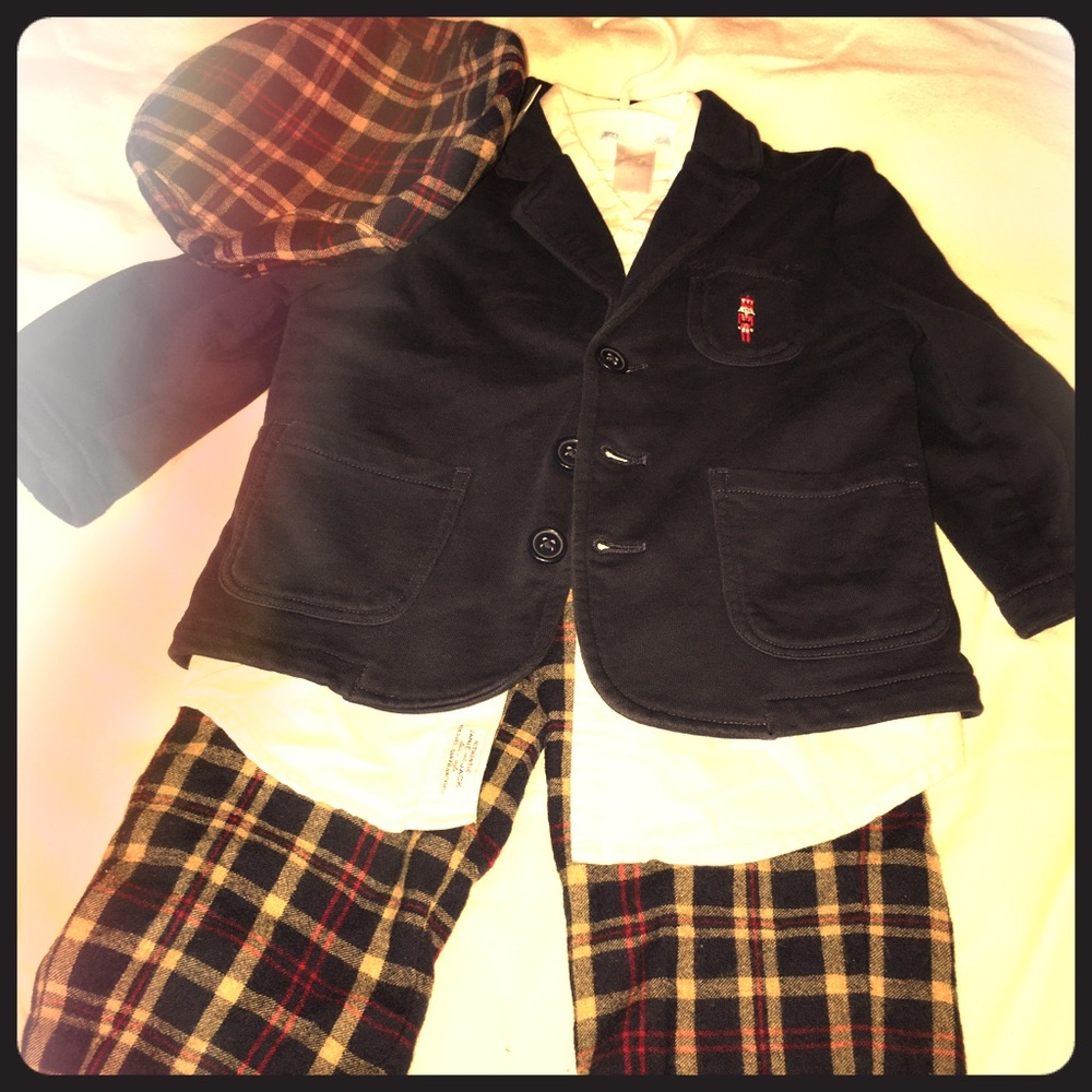 Janie and Jack Nutcracker Boys Set 2t-3🎄